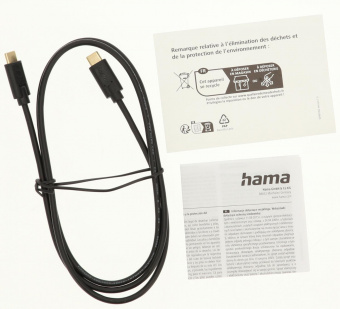 Кабель Hama H-201589 00201589 USB Type-C-USB Type-C 1м черный от магазина РЭССИ