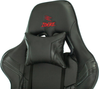 Кресло игровое Zombie Z4 черный искусственная кожа крестов. от магазина РЭССИ