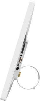 Фоторамка Digma 15.6" PF-1500 IPS 1920x1080 белый пластик ПДУ Видео от магазина РЭССИ