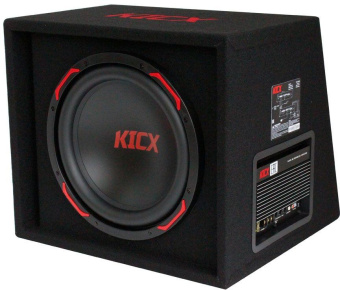 Сабвуфер автомобильный Kicx GT311BPA 350Вт активный (30см/12") от магазина РЭССИ