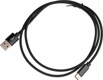 Кабель USB (m)-USB Type-C (m) 1м черный от магазина РЭССИ