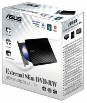 Привод DVD-RW Asus SDRW-08D2S-U LITE/WHT/G/AS белый USB внешний RTL от магазина РЭССИ