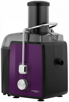 Соковыжималка центробежная Scarlett SimpleFix SC-JE50S47 1200Вт рез.сок.:600мл. фиолетовый от магазина РЭССИ