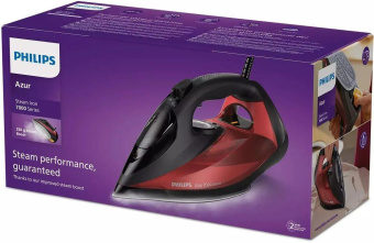 Утюг Philips DST7022/40 2800Вт черный/красный от магазина РЭССИ