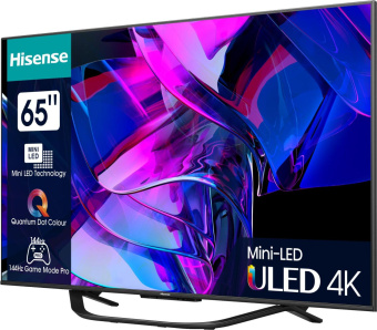 Телевизор QLED Hisense 65" 65U7KQ черный/черный 4K Ultra HD 120Hz DVB-T DVB-T2 DVB-C DVB-S DVB-S2 USB WiFi Smart TV (RUS) от магазина РЭССИ