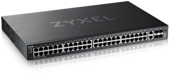 Коммутатор Zyxel NebulaFlex Pro XGS2220-54-EU0101F (L3) 48x1Гбит/с 2x10Гбит/с 4SFP+ управляемый от магазина РЭССИ
