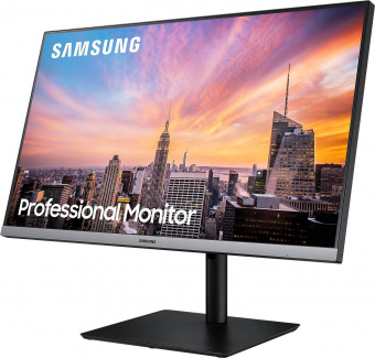 Монитор Samsung 23.8" S24R650FDI темно-серый IPS LED 5ms 16:9 HDMI полуматовая HAS Piv 250cd 178гр/178гр 1920x1080 75Hz VGA DP FHD USB 5.1кг от магазина РЭССИ