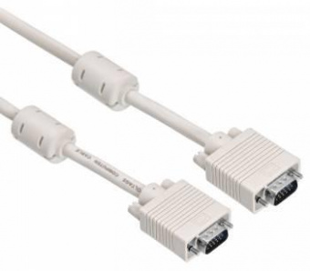 Кабель Buro CAB016S-5M VGA (m) VGA (m) 5м феррит.кольца серый от магазина РЭССИ