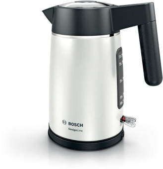 Чайник электрический Bosch TWK5P471 1.7л. 2400Вт серый/черный корпус: металл/пластик от магазина РЭССИ