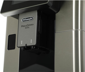 Кофемашина Delonghi ECAM610.75.MB 1450Вт черный/серебристый от магазина РЭССИ