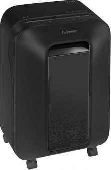 Шредер Fellowes PowerShred LX201 черный (секр.P-5) перекрестный 12лист. 22лтр. скрепки скобы пл.карты от магазина РЭССИ