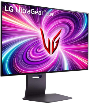 Монитор LG 31.5" UltraGear 32GS95UE-B черный OLED LED 16:9 HDMI M/M матовая HAS Piv 275cd 178гр/178гр 3840x2160 240Hz G-Sync FreeSync Premium Pro DP UHD USB 6.4кг от магазина РЭССИ