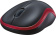 Мышь Logitech M185 красный/черный оптическая (1000dpi) беспроводная USB1.1 для ноутбука (2but) от магазина РЭССИ