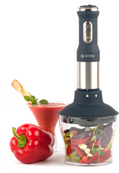 Блендер погружной Vitek VT-3415 900Вт синий от магазина РЭССИ