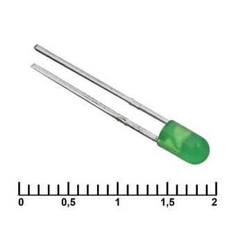 3 mm green 30 mCd 20 от магазина РЭССИ