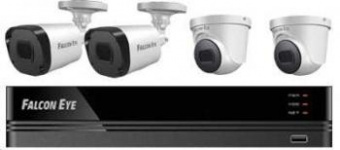 Комплект видеонаблюдения Falcon Eye FE-104MHD Офис Smart от магазина РЭССИ