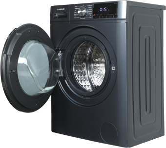 Стиральная машина SunWind SWFD8401 класс: B загр.фронтальная макс.:8кг (с сушкой) темно-серый от магазина РЭССИ