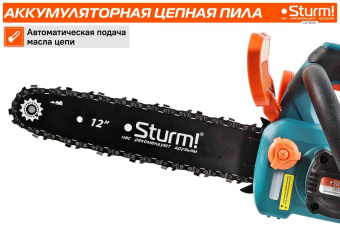 Цепная пила Sturm! CSC1811BL аккум. дл.шины:12" (30cm) от магазина РЭССИ