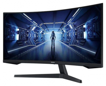 Монитор Samsung 34" Odyssey G5 C34G55TWWI черный VA LED 1ms 21:9 HDMI матовая 250cd 178гр/178гр 3440x1440 165Hz DP UW 5.6кг от магазина РЭССИ
