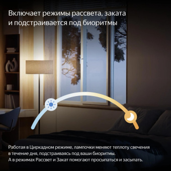Умная лампа Yandex YNDX-00557 E14 6Вт 520lm Wi-Fi (упак.:1шт) от магазина РЭССИ