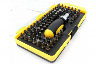 Отвертка с набором бит Cablexpert TK-SD-371 (79 предметов) от магазина РЭССИ