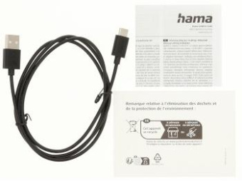 Кабель Hama H-201594 00201594 USB (m)-USB Type-C (m) 1м черный от магазина РЭССИ