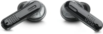 Гарнитура вкладыши JBL Tune Beam Ghost черный беспроводные bluetooth в ушной раковине (JBLTBEAMGBLKAS) от магазина РЭССИ