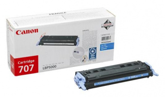 Картридж лазерный Canon 707C 9423A004 голубой (2500стр.) для Canon LBP-5000/5100 от магазина РЭССИ
