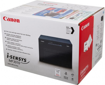 МФУ лазерный Canon i-Sensys MF3010 bundle A4 черный (в комплекте: картридж) от магазина РЭССИ