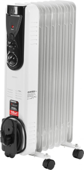Радиатор масляный Centek CT-6200 1500Вт белый от магазина РЭССИ