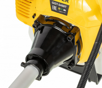 Триммер бензиновый Huter GGT-2450T 2500Вт 3.4л.с. неразбор.штан. реж.эл.:леска/нож от магазина РЭССИ