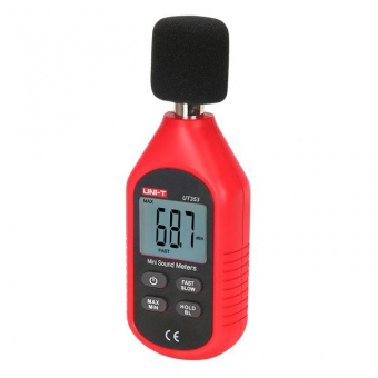 UT353 UNI-T Измеритель уровня шума (шумомер) 30 to 100 dB цифровой от магазина РЭССИ