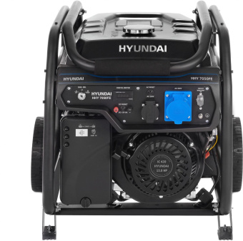 Генератор Hyundai HHY 7050FE 5.5кВт от магазина РЭССИ