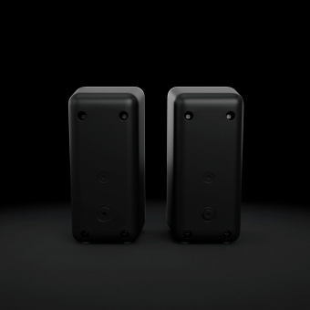 Колонки Оклик OK-130 2.0 черный 20Вт BT портативные от магазина РЭССИ