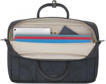 Сумка для ноутбука 16" Riva 8942 черный полиуретан от магазина РЭССИ