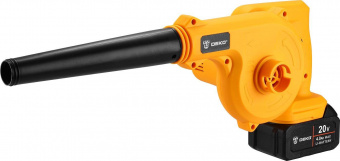 Воздуходувка Deko DKBL20 60Вт пит.:от аккум. оранжевый/черный от магазина РЭССИ