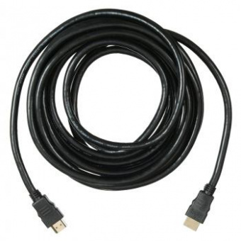 Кабель аудио-видео Buro HDMI 2.0 HDMI (m)/HDMI (m) 5м. Позолоченные контакты черный (BHP HDMI 2.0-5) от магазина РЭССИ