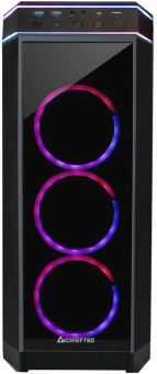 Корпус Chieftec Stallion II черный без БП ATX 2x120mm 2x140mm 1x180mm 1xUSB2.0 audio bott PSU от магазина РЭССИ