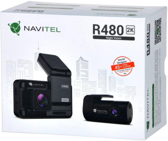 Видеорегистратор Navitel R480 2K черный 1440x2560 1440p 160гр. от магазина РЭССИ