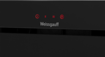 Вытяжка встраиваемая Weissgauff Veil 600 черный управление: сенсорное (1 мотор) от магазина РЭССИ