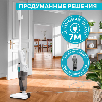 Пылесос ручной Scarlett SC-VC80H23 600Вт белый/черный от магазина РЭССИ