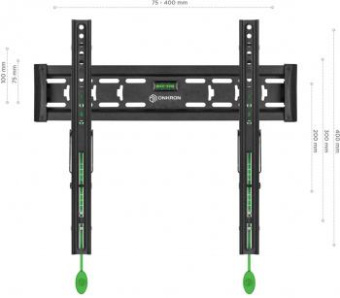 Кронштейн для телевизора Onkron TM5 черный 32"-70" макс.68кг настенный наклон от магазина РЭССИ