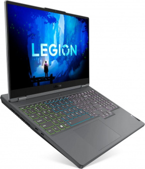 Ноутбук Lenovo Legion 5 15IAH7H Core i7 12700H 16Gb SSD1Tb NVIDIA GeForce RTX3070Ti 8Gb 15.6" IPS WQHD (2560x1440) noOS grey WiFi BT Cam (82RB0016RK) от магазина РЭССИ