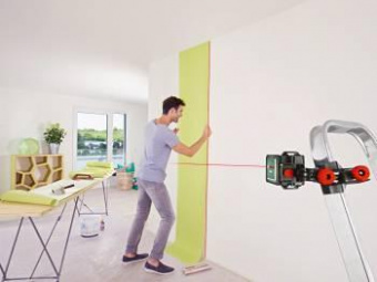 Нивелир лазерн. Bosch Quigo III 2кл.лаз. 635нм цв.луч. красный (0603663521) от магазина РЭССИ