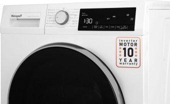 Стиральная машина Weissgauff WM 58141 DS Inverter Steam класс: A+++ загр.фронтальная макс.:10кг белый от магазина РЭССИ