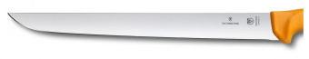 Нож кухонный Victorinox Swibo (5.8433.31) стальной для стейка лезв.310мм прямая заточка оранжевый от магазина РЭССИ