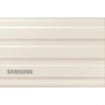 Накопитель SSD Samsung Original USB-C 2Tb MU-PE2T0K/WW Shield T7 1.8" бежевый от магазина РЭССИ