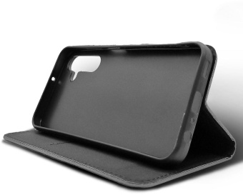 Чехол (клип-кейс) BoraSCO для Samsung Galaxy A25 Microfiber Case черный (72876) от магазина РЭССИ