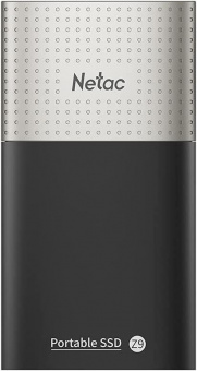 Накопитель SSD Netac USB-C 500Gb NT01Z9-500G-32BK Z9 1.8" черный от магазина РЭССИ