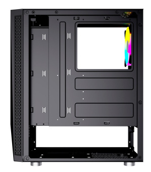 Корпус GMNG GG-CC100 черный без БП ATX 5x120mm 2xUSB2.0 1xUSB3.0 audio bott PSU от магазина РЭССИ